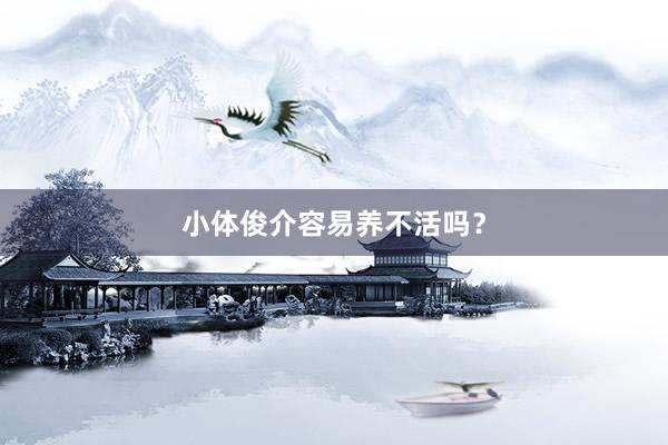 小体俊介容易养不活吗？